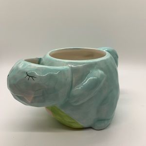 Whimsical Cupboard TEA-REX Teabag Mug 16 oz Dinosaur Cup Mug